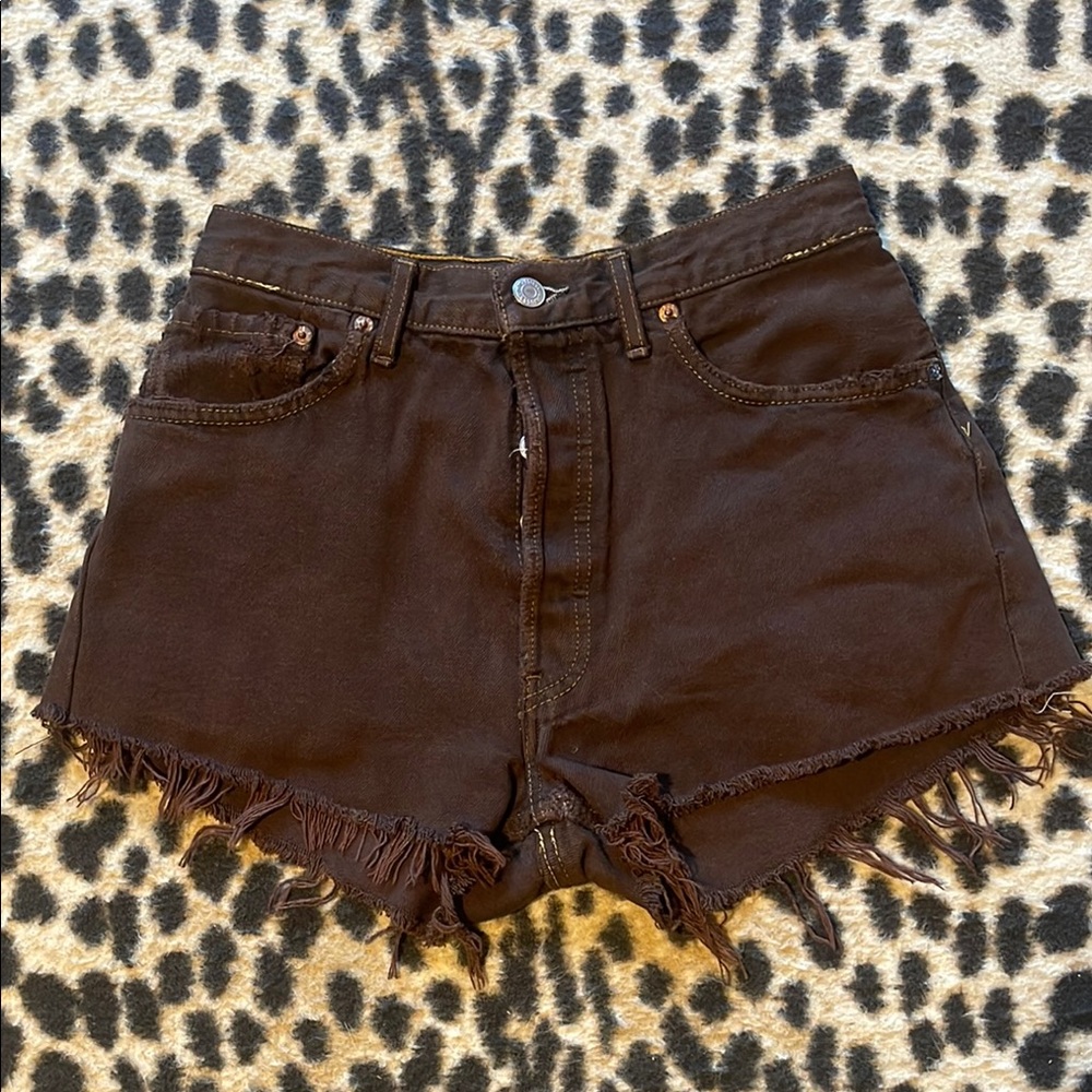 Vintage 501 levi cut offs
